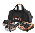 PACK ENERGIE CHARGEUR + 2 BATTERIES 5AH AEG