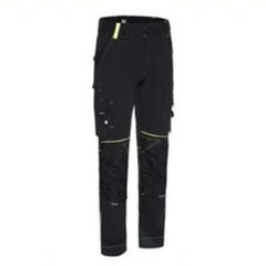 Pantalon de travail Noir/Jaune stretch T.42 Sacha - NORTH WAYS 0