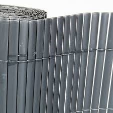 Canisse Plastique Ovale Gris Anthracite H 1 5 X L 5 M Bricoman