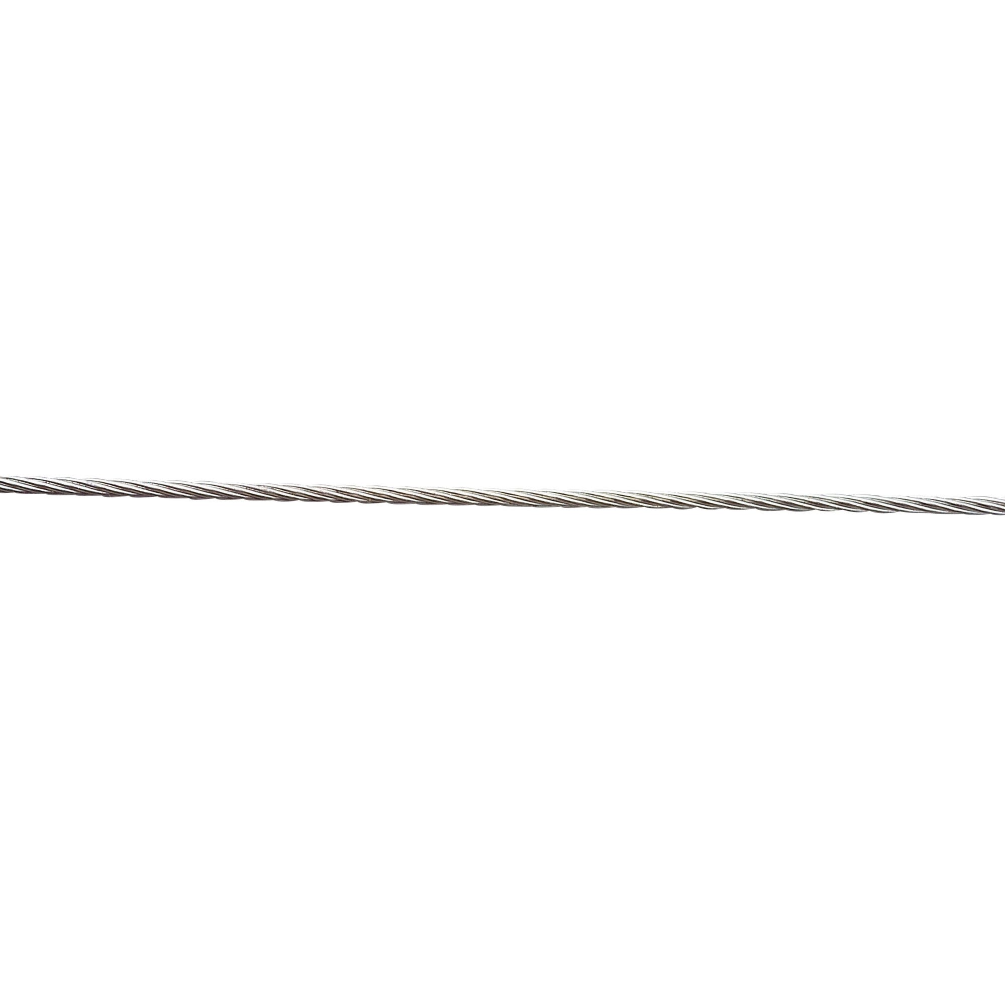 Câble acier galvanisé à la coupe Diam.1,5 mm 2