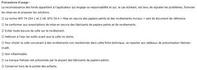 Colle Revêtements Muraux 18 Kg Ovalit Ultra - Metylan | Bricoman