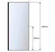 LARENCO RETOUR FIXE 800MM H1900MM