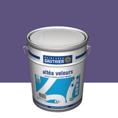 Peinture intérieure velours violet irène teintée en machine 3 L Altea - GAUTHIER 1
