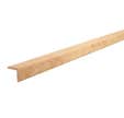 Baguette d’angle arrondie en pin des landes sans nœud 20 x 20 mm Long.2 m - SOTRINBOIS