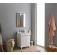 CAISSON SUR PIEDS "READY" BLANC 60 CM PORTES