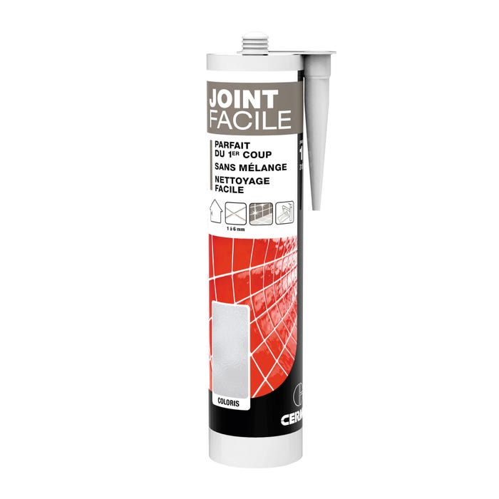 Joint facile gris moyen 310 ml - CERMIX 0