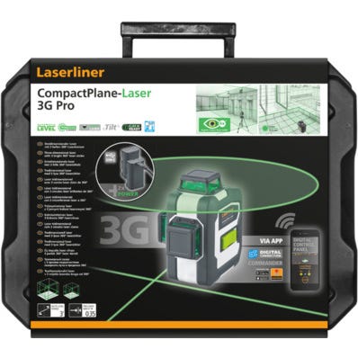 Niveau Laser 3D Vert LASERLINER COMPACTPLANE LASER 3G PRO 13
