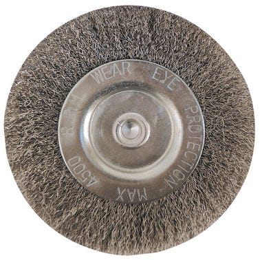 Brosse acier perceuse disque Diam. 75 mm - FARTOOLS 2