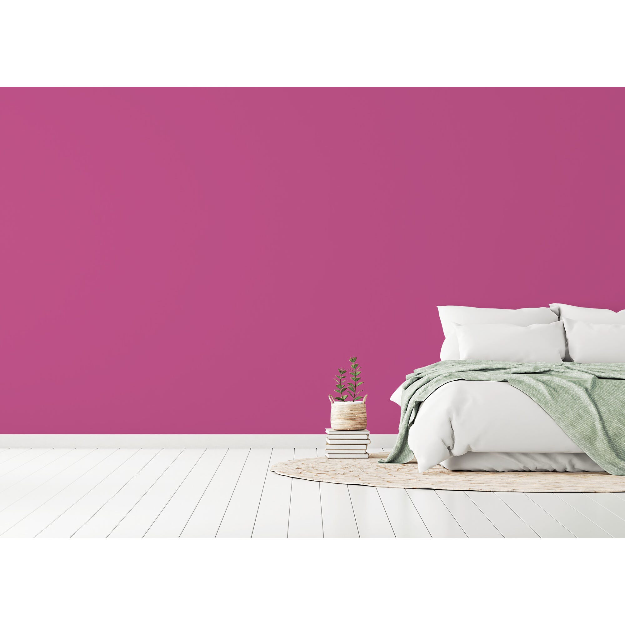 Peinture intérieure mat rose lavatère teintée en machine 4L HPO - MOSAIK 4