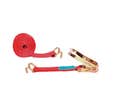 Sangle rouge 2 parties 14,50+0,50m 2000KG/daN 50mm