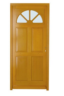 Porte D Entree Bois Amarine H215xl90 Gauche Bricoman