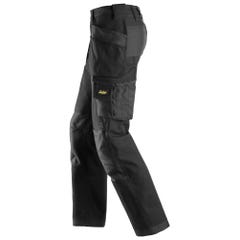 Pantalon de travail noir T.44 Canvas+ - SNICKERS  0