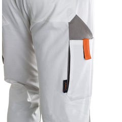 Pantalon de travail blanc T.M Paint Industry - KAPRIOL 2