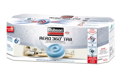 Absorbeur d'humidité Aero 360° 40 m² RUBSON