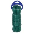 Corde cable polyéthylène plastique vert 5 mm Long.25 m