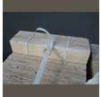 LOT DE 10 PLINTHES TRAVERTIN 8X40X1,2 CM