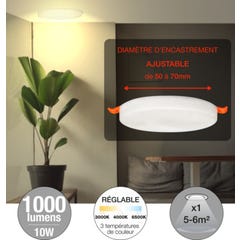 Downlight LED encastrable Frameles - ARLUX  1