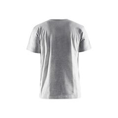 T-shirt de travail 3D gris T.4XL - BLAKLADER 2