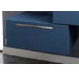 Sous Vasque 1 tiroir couleur bleu cosmic L.60 x H.32 x P.45cm Malika