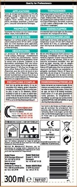 Mastic Silicone Acetique Vitrier Transparent 300 Ml Rubson Bricoman