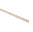 Chant plat 2 arr en MDF brut 4 x 28 mm - 2,4 mètres