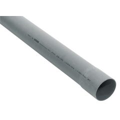 Tube PVC enterrable NFE ME Diam.125 mm Long.4 m
