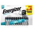 LOT 8+4 PILES AAA MAX + ENERGIZER