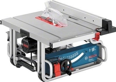 scie sur table atelier bois gts 10 j 0601b30500 bosch bricoman