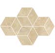 Lot de 10 mosaïques l.35.2 x L.30.4 cm Marble 2 Marfil Brillant