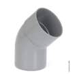 Coude Evacuation 45° Mâle / Femelle diam.40 mm - Carton de 100