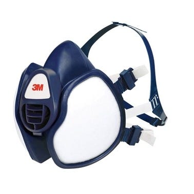 AirGearPro G-500 Masque de Protection Respiratoire Réutilisable, Anti  poussière, Anti gaz avec Filtres et Lunettes de Protection pour Peinture