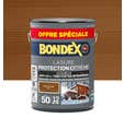 Lasure protection extrême 12 ans chêne moyen 5 L + 20 % gratuit - BONDEX
