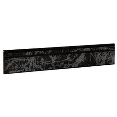 Plinthe carrelage effet marbre H.8 x L.45 cm - Ubeda noir (lot de 6) 0