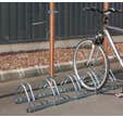 RANGE 5 VÉLOS AU SOL SUR 1 NIVEAU
