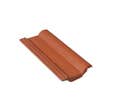 Demi-tuile Double Romane rouge - MONIER