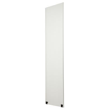 Porte de placard coulissante - 1 Vantail décor Frêne Blanc 10x600x2500mm