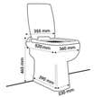 WC à poser avec broyeur intégré Turbo Lux 2
