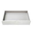 Lot de 2 pleins tiroirs 1/2 hauteur song chêne alaska de Larg.76,4 cm pour colonne de Larg.80 cm