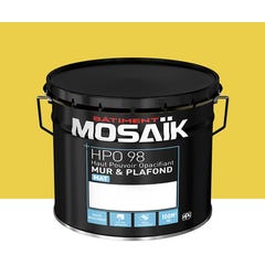 Peinture intérieure mat jaune braz teintée en machine 10L HPO - MOSAIK 1