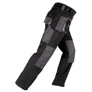 Pantalon de travail Noir/Gris T.M Smart - KAPRIOL 2