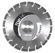 Disque diamant multimateriaux silencieux Ø350mm DIAM INDUSTRIES Segments 12 mm soudés Laser béton armé matériaux MX100350/25