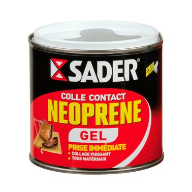 Colle contact néoprène en gel pot 500 ml - SADER 0