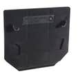 Plaque frontale pour caniveaux MEALINE