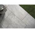 Carrelage extérieur sol gris effet pierre l.30,8 x L.61,5 cm Apache