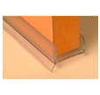 Profil PVC à lèvres transparent Long.260 cm