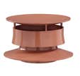 Extracteur statique Diam 100mm coloris Tuile