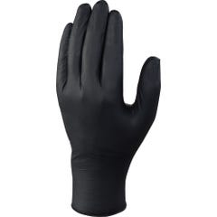 Boite de 100 gants nitrile noir T.7/8 - DELTA PLUS 0