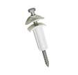 Lot de 15 tirefonds avec pontet grandes ondes Diam.8 x L.120 mm