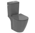 Pack WC à poser sortie horizontale Idéalsmart gris - IDEAL STANDARD
