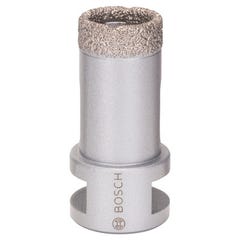 Scie cloche diamant Diam.25 mm pour carrelage, cérame et gès cérame pour  meuleuse - BOSCH ❘ Bricoman